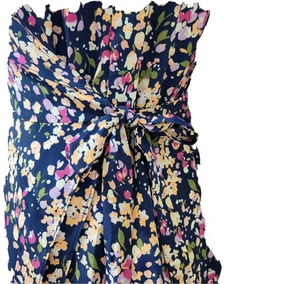 Sanctuary Floral Wrap Dress Size M - Picture 10 of 14